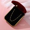Collar de plata esterlina S925 para mujer, cadena de clavícula con copos de nieve, moderno, sencillo y elegante, de gran sentido, accesorios para otoño e invierno.