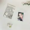 Estilo Ins Estrela Saco Autoadesivo Ídolo Embalagem de Cartão Pequeno Essencial Bolsa Protetora Polaroid Saco Autoadesivo Opp
