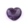 Cristal de piedra natural grande no poroso 45*40 forma de corazón de amor adornos de piedra piedra semipreciosa corazón joyería diy