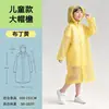 Impermeable Desechable Infantil para Estudiantes de Primaria, Estilo Largo Engrosado, Adecuado para la Escuela, Viajes y Senderismo, Poncho de Lluvia Portátil a Prueba de Tormentas de Cuerpo Completo