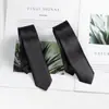 Versão coreana de gravata pequena faculdade estilo Harajuku estudantes masculinos e femininos 5CM sem zíper gravata de camisa feminina ins japonesa JK moda