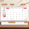 Nuevo Calendario de Escritorio Grande Creativo Estilo Chino 2027 para Oficina, Negocios y Empresa, Personalizable con Logo