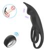Aishia Zorro Volador Anillo de Bloqueo de Semen Anillo Vibrador para Hombres Control Remoto Inalámbrico Dispositivo de Ejercicio para Hombres Productos para Adultos Dropshipping