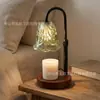 Lámpara de Cera Aromática Estilo Crema Lámpara de Mesita de Noche para Dormitorio Decoración del Hogar Iluminación Decoración