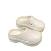 Zapatos de Chef Suela Gruesa EVA Estilo Dulce Zapatillas de Punta Cerrada Sandalias Antideslizantes Resistentes al Desgaste Slip-on Aumentan la Altura Zapatos de Enfermera para Mujer Venta al por Mayor