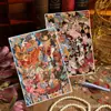 Xinyuyan 26.0+27.0 Adesivo Paisagismo Alice Filme Brilhante Especial a Óleo Material para Caderno de DIY Estéreo 3D Adesivo
