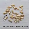 Amuletos da Sorte Simulados, Ábaco, Barras de Ouro, Amendoins de Ouro, Feijões de Ouro, Mini Lingotes de Metal de 1g, Amuletos da Sorte, Pingentes em Atacado