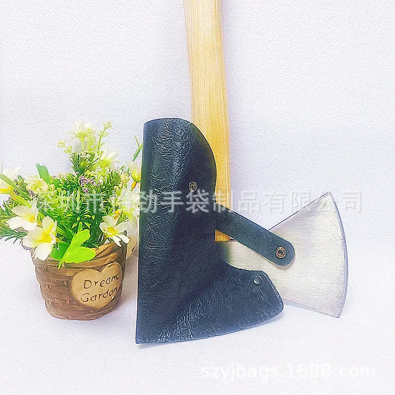 纳帕纹牛皮工具包真皮斧套