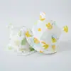 Chapéu de Sol de Princesa Super Fofo para Bebê Menina Chapéu de Sol para Recém-nascido Chapéu de Pescador Macio para Primavera e Outono de Bebê
