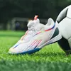 Zapatos de fútbol nuevos para estudiantes transfronterizos, con tacos TF antideslizantes y resistentes al desgaste, adecuados para entrenamiento, partidos de hombres, mujeres y niños, y para jugadores jóvenes