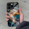 Capa para Celular Apple 17Pro Vidro Temperado 16 Peixinhos Dourados Capa para Celular iPhone 15 Promax Adequada para 14 Viagem