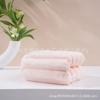 Toalla de Baño Cruzada, Toalla Absorbente para Lavar la Cara, Juego de Toallas de Felpa Coral Rayadas de Caramelo para el Hogar, Rayas de Caramelo de Playa al por Mayor