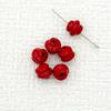 Divertido Cuentas Baba Cuentas Crema Aleación Pintura Horneada Agujero Recto Material Cuentas Pulsera Bolsa Colgante Accesorios de Joyería DIY