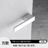 Cerradura ecológica para puerta de dormitorio, cerradura ecológica minimalista para puerta de interior, cerradura de puerta de madera, cerradura de succión magnética gris, manija de puerta silenciosa