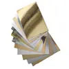 Caixa de Papelão Dourado e Prateado 128g Filme de Folha de Alumínio 250g Papel Especial Artesanal Caixa com Impressão Brilhante Papel de Embrulho Flor Flor