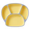 Plato de rejilla para bebé Beipesi ventosa para bebé plato para comer solo plato de entrenamiento para comer vajilla infantil plato para suplementos alimenticios