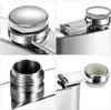 Set Exclusivo de Whiskey Transfronterizo, Petaca de Acero Inoxidable, Piedras para Enfriar Vino, Caja de Regalo de Madera, Juego de Copas Clásico