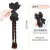 Peruca Rabo de Cavalo Trança Presilha Laço Trança Torcida Sem Costura Ferramenta de Penteado Preguiçoso Acessório de Cabelo Peruca Rabo de Cavalo
