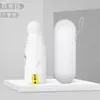 Guarda-chuva de cinco dobras Mini Compacto Portátil Protetor Solar UV Cobertura de Sol Guarda-chuva de Bolso Cápsula Guarda-chuva de Publicidade