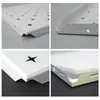 Fábrica de Origem Painéis de Alumínio de Engenharia para Teto 600X600 para Sistemas de Teto Integrado para Escritórios e Fábricas, Amostra Grátis do Fabricante