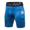 Shorts Fitness PRO Masculino com Pocket Sports Running Training Suor-wicking Quick-drying Stretch AliExpress Shorts Apertados
