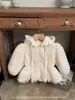 Ropa Jenny Kidsren Ropa Kidsren Otoño e Invierno Grueso Abrigo de Exterior Moda para Bebé Niña Cardigan de Malla Empalmada Sudadera con Capucha y Cremallera Camiseta