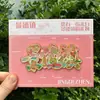 Ímãs de geladeira com fonte metálica, ímãs de geladeira temáticos de cidade, produtos culturais e criativos, ímãs de geladeira de Xuzhou, lembrancinhas de viagem no atacado