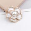 Yi Lian nueva aleación de zinc goteo de aceite camelia diy accesorios para carcasas de teléfonos móviles accesorios de flores de perlas al por mayor