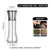 Molinillo manual de acero inoxidable 304 para sal marina pimienta negra botella de molienda cocina del hogar pimienta especia condimento recién molido