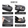 Bolsa Trolley Explosiva Bolsa de Equipaje de Gran Capacidad Bolsa de Viaje Antirrobo Almacenamiento por Compresión al Vacío Mochila Impermeable Equipaje