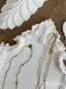 Porta-Retrato de Gesso Estilo Europeu Suporte de Exibição de Joias Armazenamento de Colares Bandeja para Fotos Exibição de Joias Brincos Anel Adereços