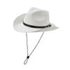 Sombrero de Vaquero Occidental Transfronterizo Hebilla de Cinturón Sombrero de Paja Protector Solar Sombrero de Jazz de Playa Sombrero de Moda para Hombre Sombrero Británico para Mujer