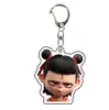 Nezha 2 Niño Demonio Naohai Alrededor de Nezha Ao Bing Lindo Divertido Decorativo Mochila Escolar Colgante Pequeño Llavero de Acrílico