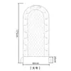 Suporte para planta trepadeira clematis estilo americano, tela de grade de ferro, suporte para flores de rosa, decoração de jardim externa estilo europeu