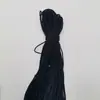 Fabricante de Corda Elástica em Estoque 25mm-30mm Colorida de Látex Corda Elástica Redonda para Bainha de Roupa e Corda de Chapéu Corda Elástica