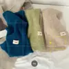 Recuerdos de Color Sólido ~ Cinturón Suave tipo cera huevo Bufanda de Cachemira Temperamento Coreano para Mujer Tejido Retro Cálido para el Cuello Moda para Hombre