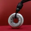Cinco Estilos de Collar Ping An Kou: Cien Bendiciones, Mantra de Seis Caracteres, Pixiu, Carácter Fu Grande, Paz y Alegría, Cordón Negro Chino, Unisex