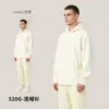 Moletom Americano Streetwear Pesado Outono e Inverno 320g, Modelagem Solta, Gola Redonda, Moletom Cross-border, Moletom com Capuz Personalizado Masculino