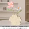 Vaso Nórdico Sala de Estar Entrada Mesa de Jantar Arranjo de Flores Enfeites Decorativos Artesanato Cerâmico para Casa Preço de Atacado