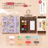 Acuarelas sólidas 15 colores mini viaje portátil pintura acuarela set arte pintado a mano al por mayor pinturas