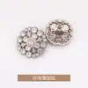 Botão de Pérola e Diamante Botão de Metal Lã Outwear Roupa de Fora Terno Formal Botão Botão Botão Botão Jinda