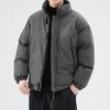 Ropa de Algodón Niños Otoño e Invierno Nuevo Abrigo de Algodón Grueso Cálido Suelto con Cuello Chaqueta Casual de Moda Abrigo de Algodón Acolchado
