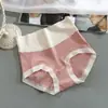 Calcinhas de Algodão Puro de Cintura Alta para Mulheres, Aperta a Barriga, Levanta o Bumbum, Respiráveis, Sem Marcas, Alta Elasticidade, Para Mulheres Plus Size, Calcinhas Aperta-Barriga Plus Size