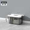 Caja de Almacenamiento para Uso Doméstico, Caja de Almacenamiento Transparente para Artículos Varios y Juguetes, Caja Organizadora Grande para Ropa, Canasta de Plástico para Snacks