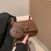 Bolso Cuadrado Pequeño Casual para Mujer Otoño e Invierno 2023 Nueva Llegada Bolso Texchy de Axila Bolso de Moda para Mujer para Ir al Trabajo Bolso de Hombro Cruzado