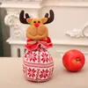 Bolsa de Manzana Navideña con Cierre, Bolsa de Regalo para Nochebuena, Bolsa Pequeña de Regalo para Niños, Bolsa de Manzana Navideña