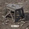Taburete Plegable de Plástico Banco Pequeño Engrosado Taburete para Acampar al Aire Libre Taburete Taburete Taburete de Pesca Taburete Bajo Pequeño Portátil para el Hogar
