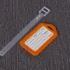 Suministro de fábrica etiqueta de equipaje etiqueta de plástico de material PP etiqueta etiqueta tarjeta de embarque etiqueta de aeronave etiqueta de equipaje