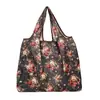 Bolsa de Hombro Plegable Nueva de Dibujos Animados Transfronteriza Bolsa de Compras Grande Portátil de Gran Capacidad Bolsa de Compras para Supermercado