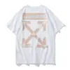 Venta al por mayor Dropshipping Camisetas de manga corta con diseño de marca de moda, Degradado de Flecha Disolvente, Estilo Tinta Salpicada Cielo Estrellado, Ropa para Parejas